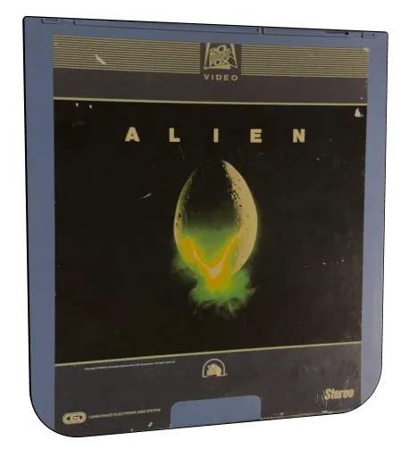 Alien CED, 20th Century Fox Video