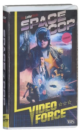 Space Cop VHS cover
