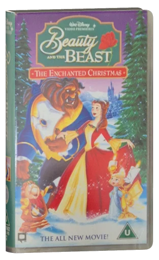 Beauty and the Beast: The Enchanted Christmas VHS, Walt Disney Home Video