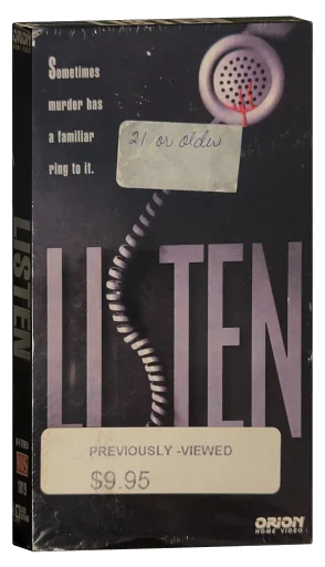 Listen VHS, Orion Home Video
