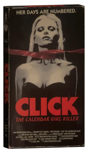 Click: The Calendar Girl Killer VHS cover