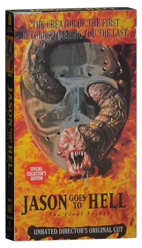 Jason Goes to Hell: The Final Friday VHS, New Line Home Video