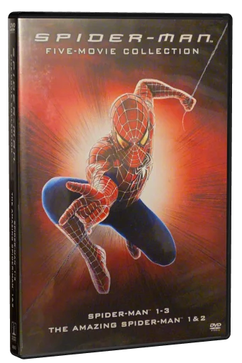 Spider-Man Five-Movie Collection DVD cover