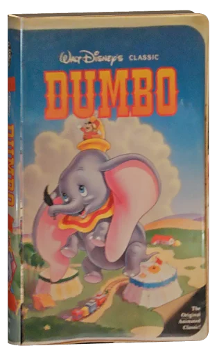 Dumbo VHS, Buena Vista Home Video