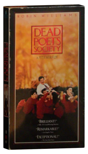 Dead Poets Society VHS, Touchstone Home Video