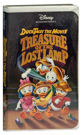 DuckTales: The Movie - Treasure of the Lost Lamp VHS, Walt Disney Home Video