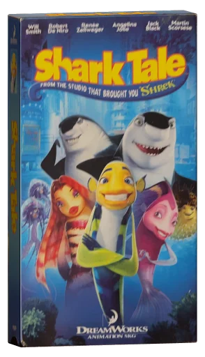 Shark Tale VHS, DreamWorks Home Entertainment