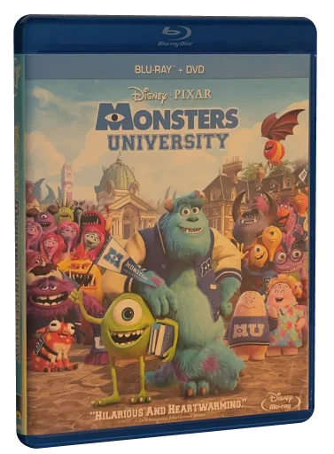 Monsters University Blu-ray, Disney