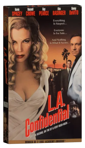 L.A. Confidential VHS, Warner Home Video
