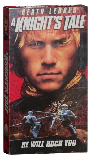 A Knight's Tale VHS, Columbia Pictures