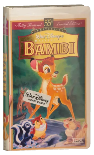 Bambi VHS, Walt Disney Home Video