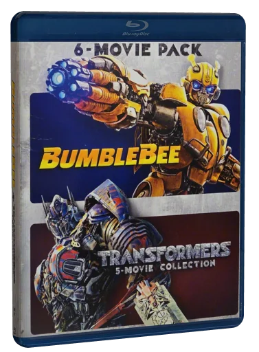 Bumblebee / Transformers 5-Movie Collection Blu-ray cover