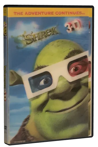 Shrek 3-D DVD, DreamWorks Home Entertainment