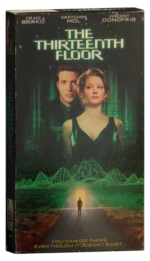 The Thirteenth Floor VHS, Columbia Pictures