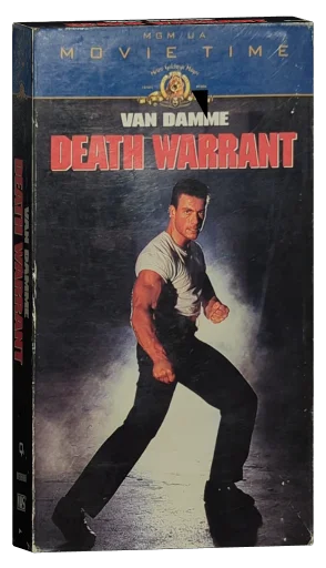 Death Warrant VHS, MGM/UA