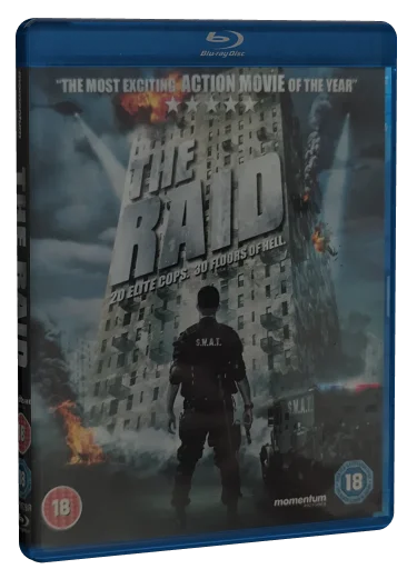 The Raid Blu-ray, Momentum Pictures