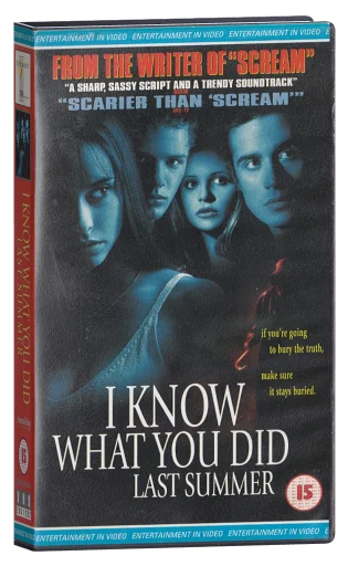 I Know What You Did Last Summer VHS, Entertainment in Video