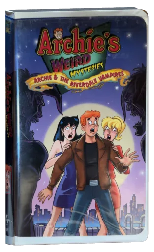 Archie's Weird Mysteries: Archie and the Riverdale Vampires VHS cover