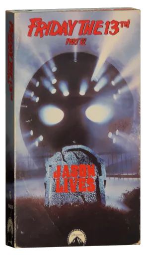 Jason Lives - Friday the 13th Part VI VHS, Paramount