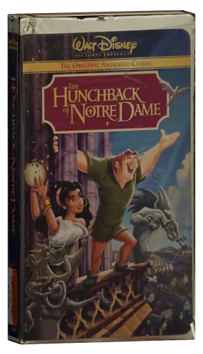The Hunchback of Notre Dame VHS, Walt Disney Home Video