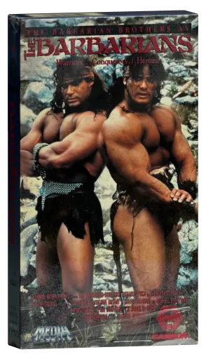The Barbarians VHS, Media Home Entertainment