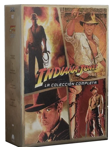 Indiana Jones. La Colección Completa. DVD cover