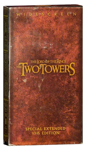 The Lord of the Rings: The Two Towers VHS, New Line Home Entertainment
