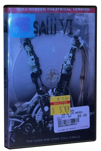 Saw VI DVD, Lionsgate