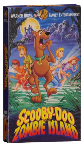 Scooby-Doo on Zombie Island VHS, Warner Bros. Family Entertainment
