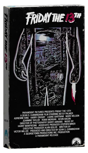 Friday the 13th VHS, Paramount Pictures