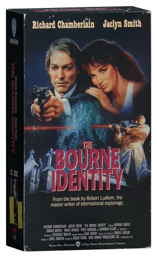 The Bourne Identity VHS cover