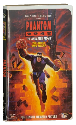 Phantom 2040: The Ghost Who Walks VHS, Family Home Entertainment