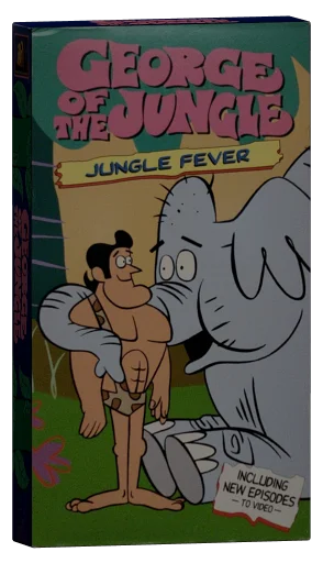 George of the Jungle VHS, 20th Century Fox Home Entertainment