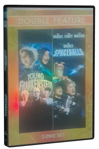 Spaceballs and Young Frankenstein Double Feature DVD cover
