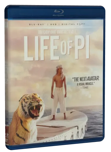 Life of Pi Blu-ray cover