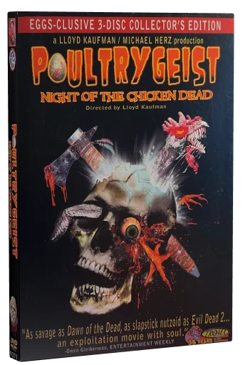 Poultrygeist: Night of the Chicken Dead DVD, Troma Team Video