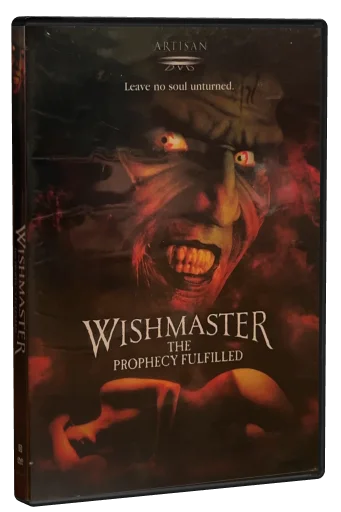 Wishmaster 4: The Prophecy Fulfilled DVD, Artisan Entertainment