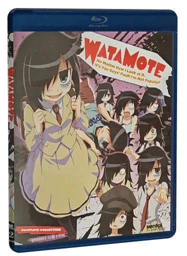 WATAMOTE ~No Matter How I Look at It, It's You Guys Fault I'm Not Popular!~ Blu-ray, Sentai Filmworks