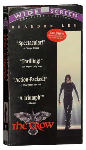 The Crow VHS, Buena Vista Home Video