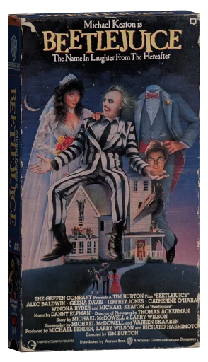 Beetlejuice VHS, Warner Home Video