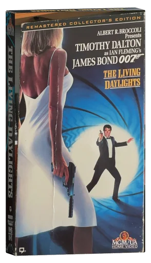 The Living Daylights VHS, MGM/UA Home Video