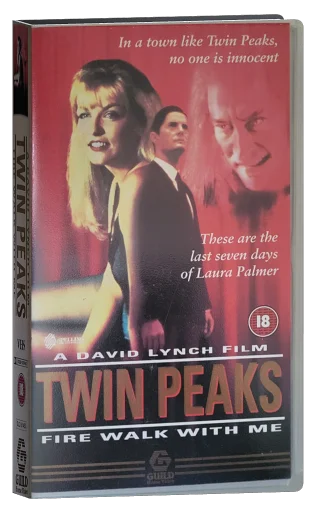 Twin Peaks: Fire Walk with Me VHS cover
