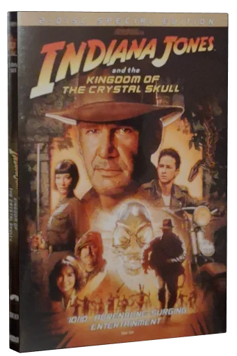 Indiana Jones and the Kingdom of the Crystal Skull DVD, Paramount