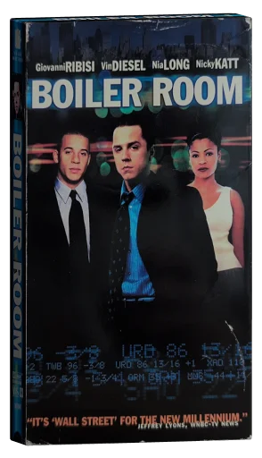Boiler Room VHS, New Line Home Video