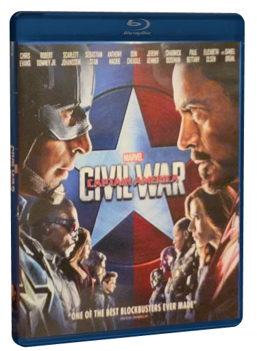Captain America: Civil War Blu-ray, Marvel