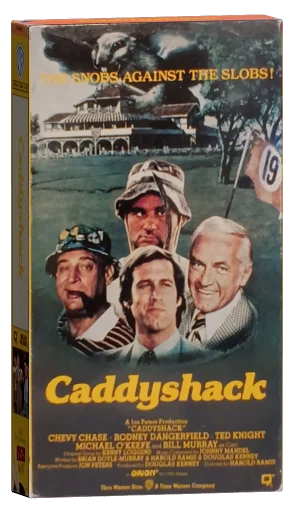 Caddyshack VHS, Warner Home Video