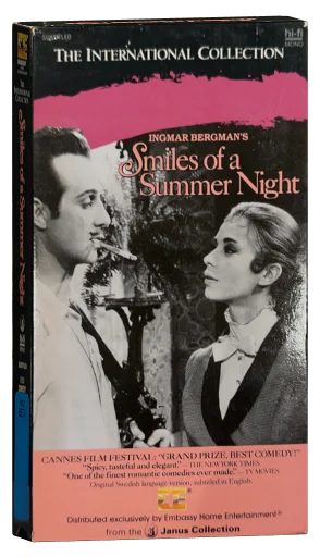 Smiles of a Summer Night Betamax, Embassy Home Entertainment