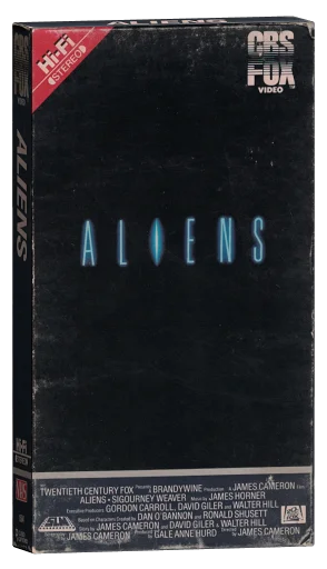 Aliens VHS, CBS/FOX Video