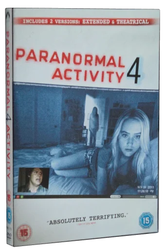 Paranormal Activity 4 DVD, Paramount