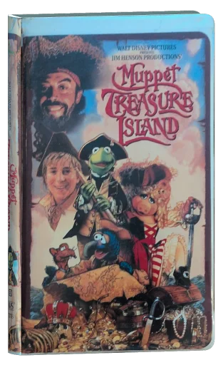 Muppet Treasure Island VHS, Buena Vista Home Video